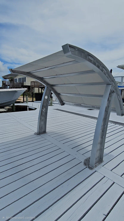 Killer Dock Cabana Outdoor Furniture | Width 48" | For Dock, Seawall, Deck & Patio