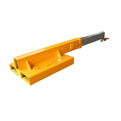 Landy Attachments Crane Jibs (Fixed & Tilt) | Capacity 5500–9900 lb | Short & Long Reach | 8-30 GPM | 2-5 Tons | For Forklifts, Skid Steers & Excavators