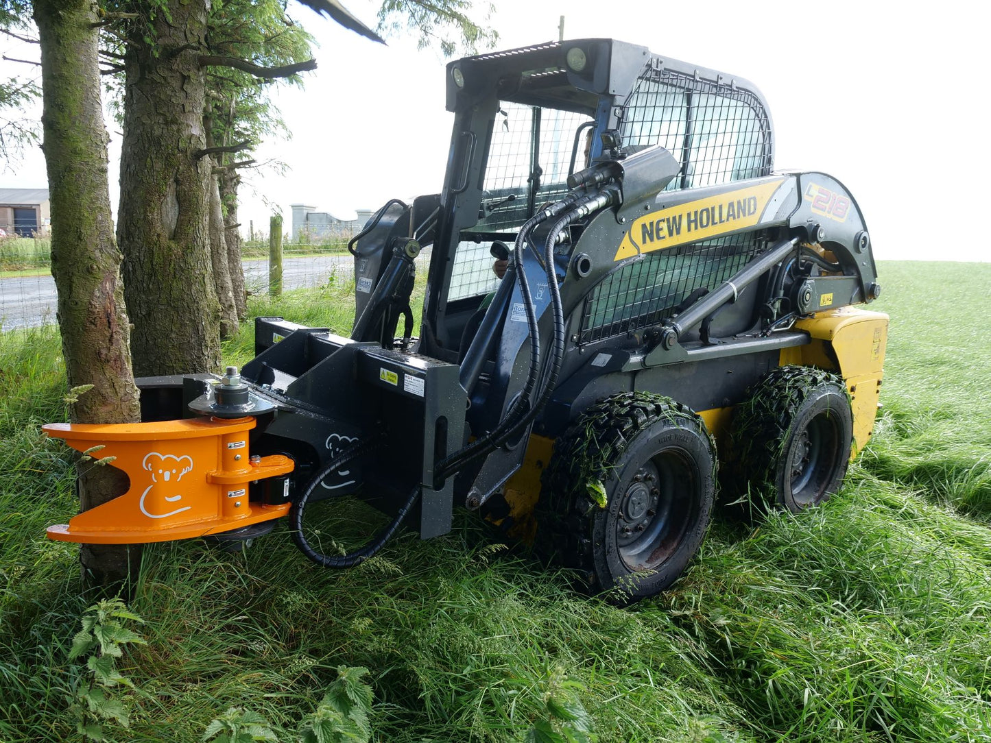 MDE Machinery | Tree Shear With Buncher | Model Koala 150T To Koala 550T | Cutting Capacity 6" To 21.5" Inches | Machine Size 1.5-40 Ton | For Excavator