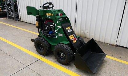 KANGA 2-Series PW220 Wheeled Mini Compact Skid Steer Loader | Overall Width 29.7" | Honda GXV630 Engine