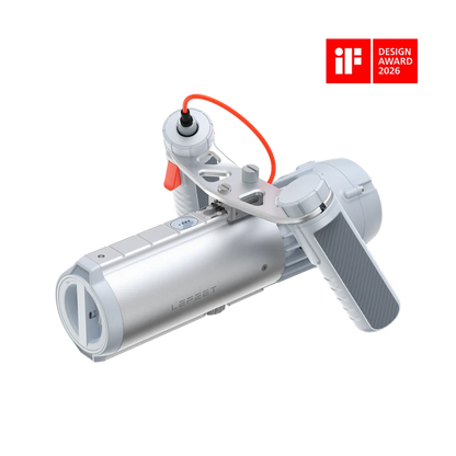 Lefeet Underwater Scooter | Model P1 Lite | Length 10.71" | Thrust 8 kgf | Depth 60m | For Scuba & SUP