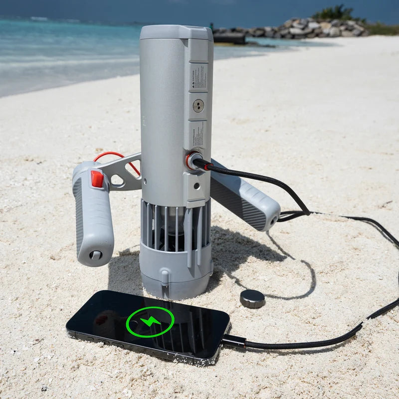 Lefeet Underwater Scooter | Model P1 Lite | Length 10.71" | Thrust 8 kgf | Depth 60m | For Scuba & SUP