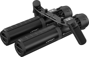 Lefeet Underwater Scooter | Model P1 Standard & P1 XR | Length 9.72"–15.79" | Width 12.40" | Height 5.12" | 9 & 13 kgf Thrust | 60m Depth | 60–90 Min Runtime | For Scuba, Freediving & SUP