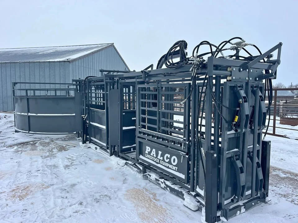 Palco Chute Alley Tub Combo | Width 96" | Hydraulic | For Ranch Facilities & Cattle Operations