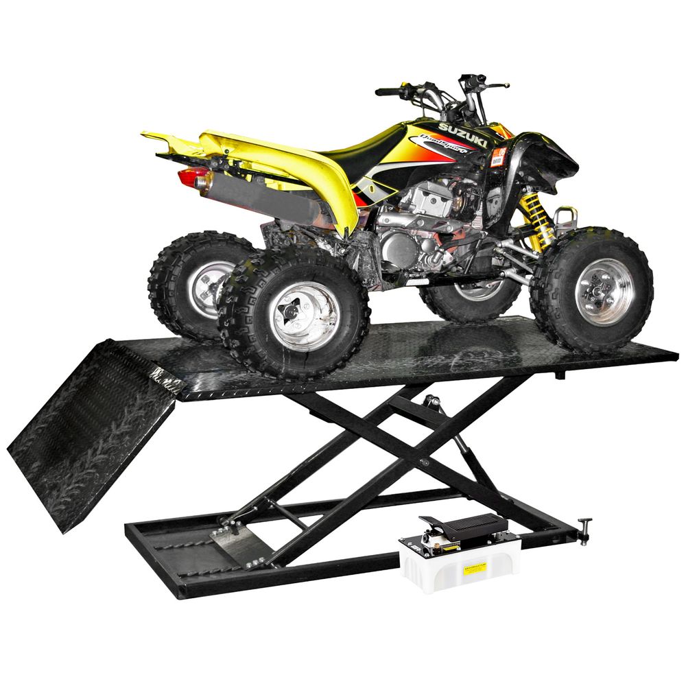 Black Widow Pro ATV Shop Kit | Model PATVSK | Lift Height Range 33.5" | Capacity 1,500 lb. | Horsepower 4 To 90+ HP | For ATV & UTV Maintenance