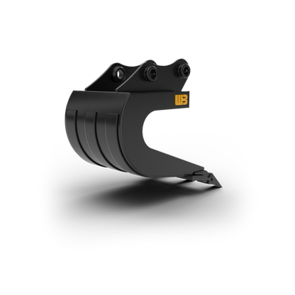 Werk-Brau Pavement Removal Bucket | Model PRB Series | 18"–54" Width | 1–50 Tons | For Mini Excavator & Excavators
