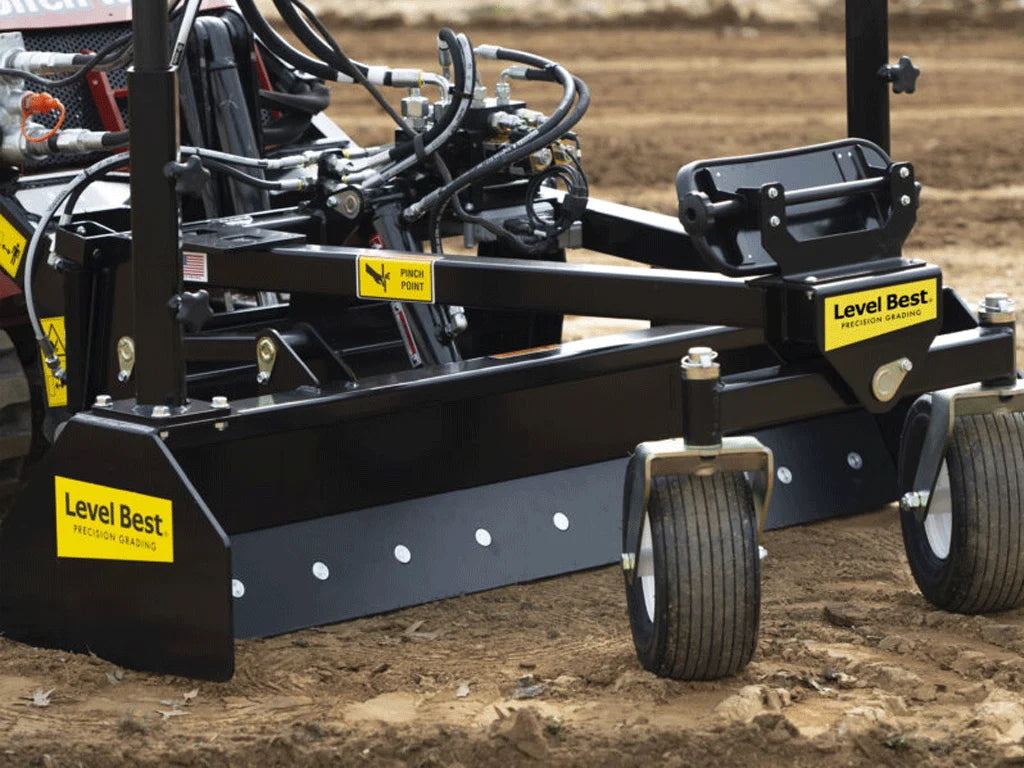 Level Best Grading Box | Model PC-60 | Width 60" | 10-25 GPM | For Track Loaders