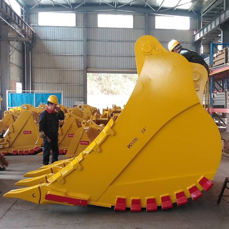 Teran Heavy Duty Rock Bucket | Model BKT-PC125082HDX | Digging Width 82" Inch | Capacity 5.2 Cubic Meter | For Excavators