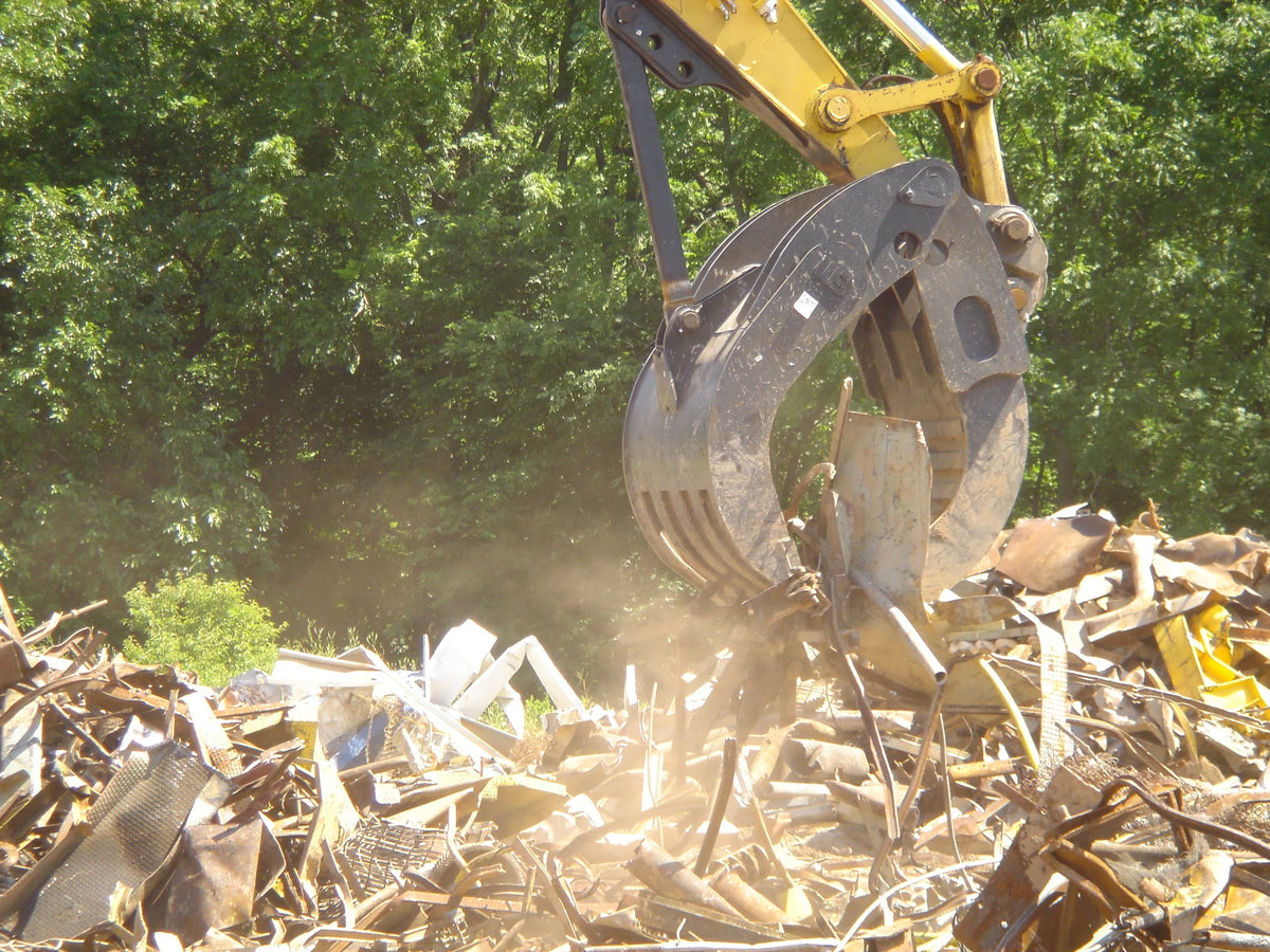 Werk-Brau Box Style Grapple | Severe Duty | Width 36" To 84" | 12–60 Tons | For Excavators