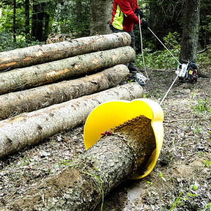 Portable Winch Skidding Cone | Timber Harvesting Tool | Diameter Capacity 20" | Dimensions 26" x 25"