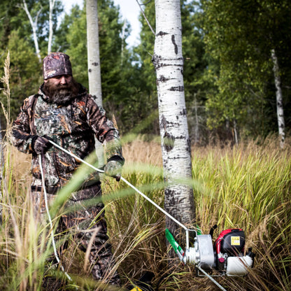 Portable Winch GX35 Gas-Powered Pulling Winch | Model PCW3000 | Pulling Capacity 1,500 lb | Capstan Drum 3" Diameter