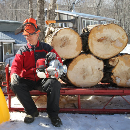 Portable Winch GX35 Gas-Powered Pulling Winch | Model PCW3000 | Pulling Capacity 1,500 lb | Capstan Drum 3" Diameter