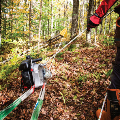 Portable Winch GXH50 Gas‑Powered Pulling Winch | PCW5000 | 2,200 lb Single / 4,400 lb Double Line