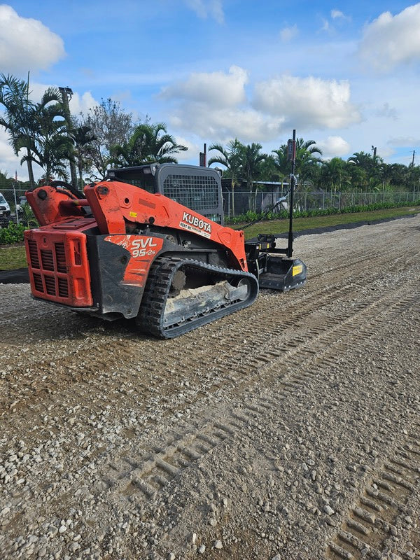 Level Best Laser Grading Scraper | Model PD84 | Width 84" | 15–25 GPM | For Skid Steer & Compact Track Loader