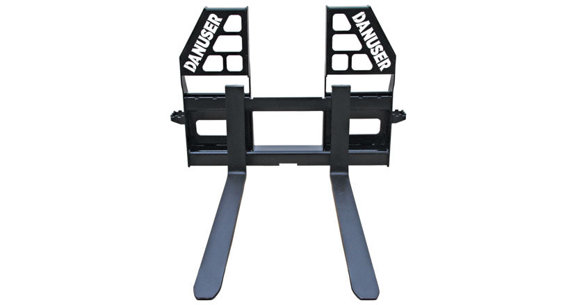 Danuser Pallet Fork Grapple Kit | Maximum Opening 55" | Oil Flow Range 10-25 GPM | For Skid Steers