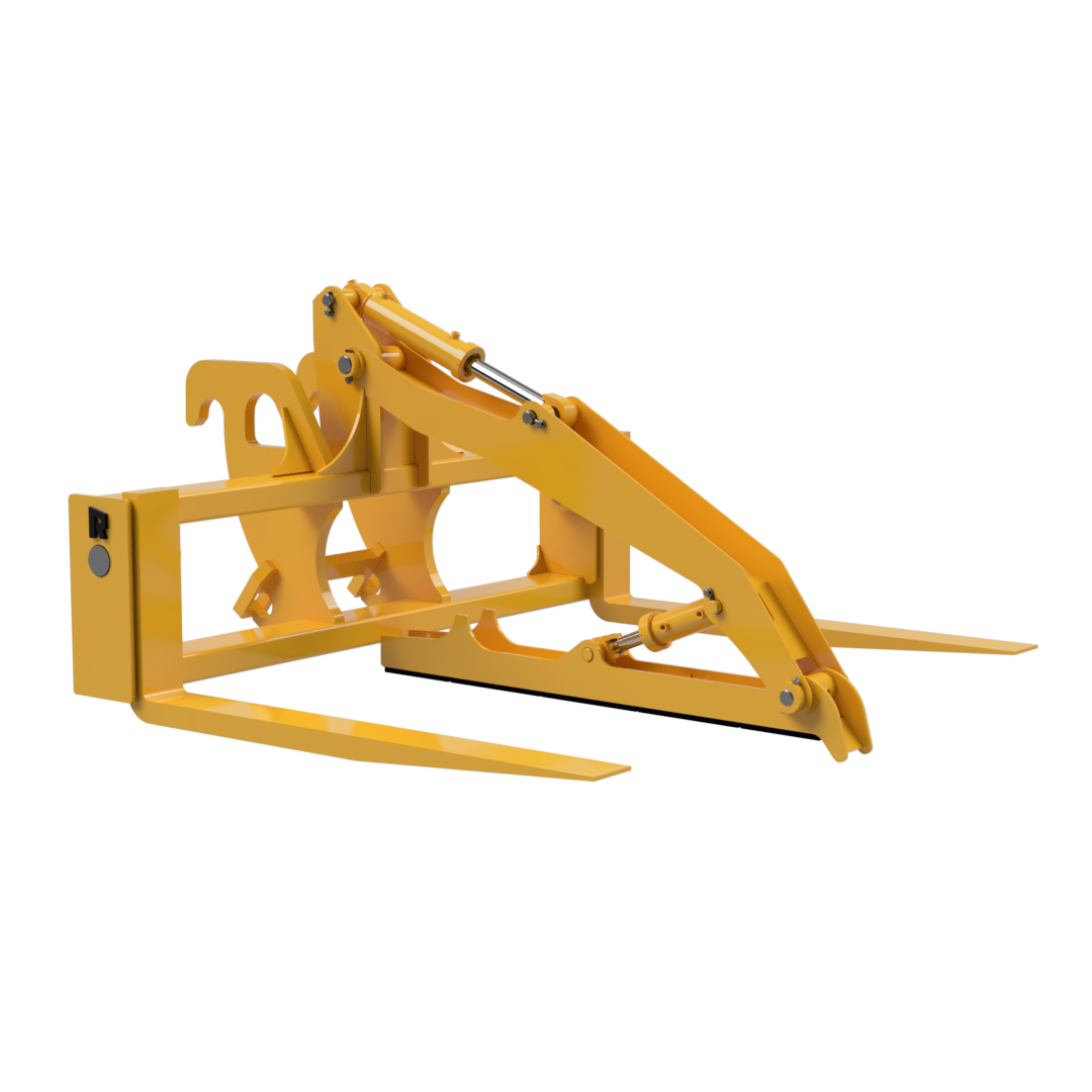 Rockland 96", 108" & 120" Width PG-1 & PG-2 Pipe Grapple with Alloy Steel Rods for Loaders