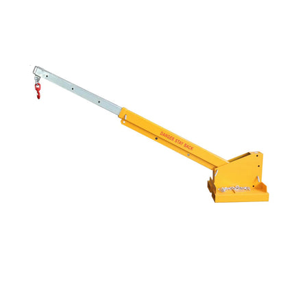 Landy Attachments Crane Jibs (Fixed & Tilt) | Capacity 5500–9900 lb | Short & Long Reach | 8-30 GPM | 2-5 Tons | For Forklifts, Skid Steers & Excavators