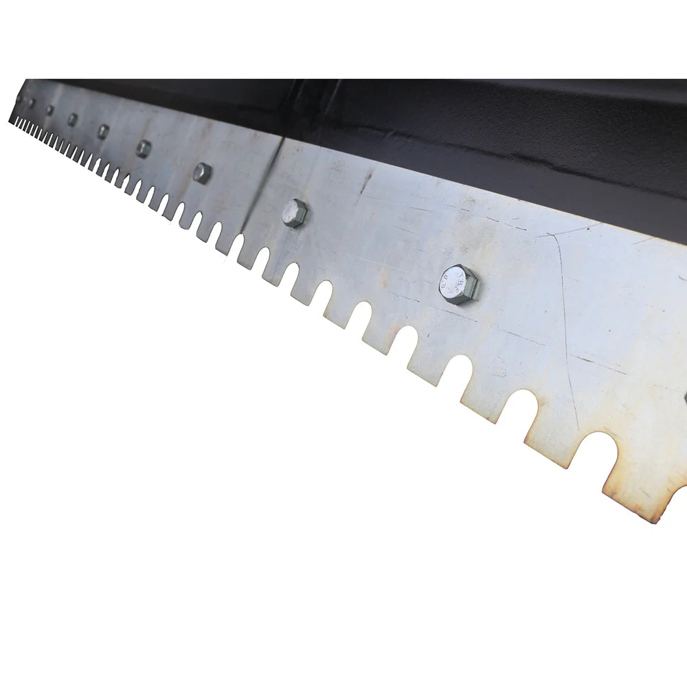 Landy Attachments Light-Duty Pusher Snow Plow | Width 72" | 16 GPM | 45-60 HP | For Skid Steers