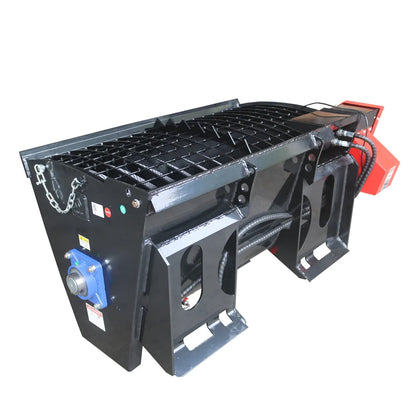 Landy Concrete Mixer & Cement Bucket | Overall Width 59", 69" & 79" | 7-11 GPM | 20-35 HP | For Skid Steers, Tractors, ATVs & UTVs