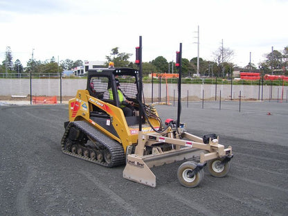 Level Best Laser Grading Scraper | Model PD84 | Width 84" | 15–25 GPM | For Skid Steer & Compact Track Loader