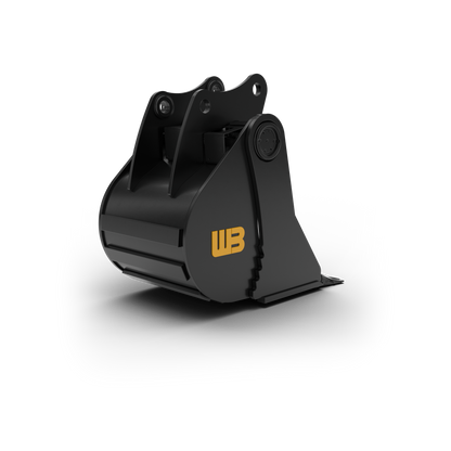 Werk-Brau PowerGrip Bucket | Hydraulic Clamping | Widths 24–60" | 120° Jaw | 12–20 Tons | For Excavators