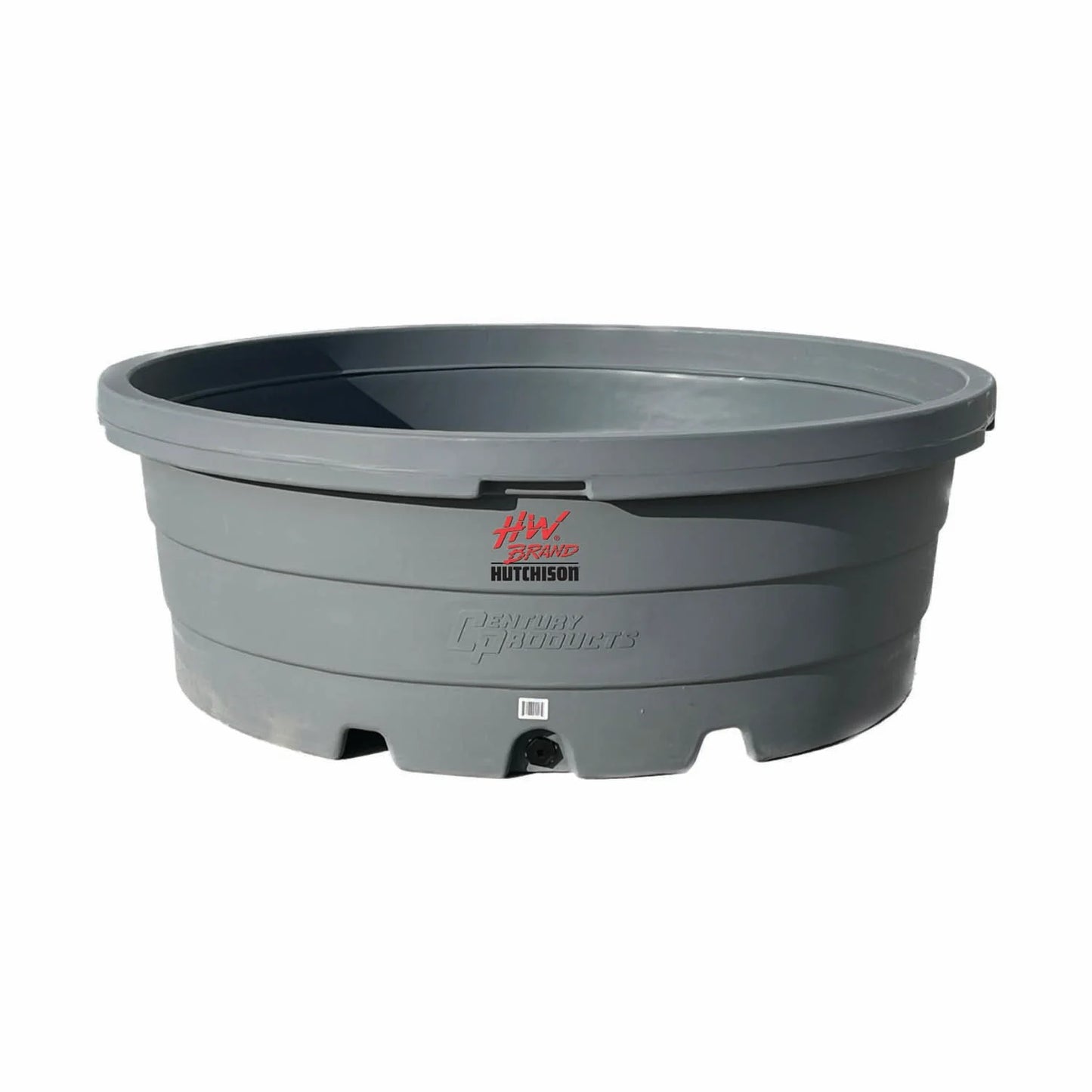 Hutchison HW Round Polyethylene Tank | Ribbed Support | Gallon Capacity 350–1000