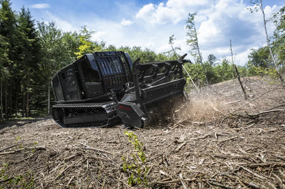 Prinoth Hydraulic Carrier Vehicle Track Mulcher | Model Raptor-300 | Diameter Mulching Material 98 inches | Engine Horsepower 275 HP