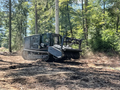 2025 Prinoth Hydraulic Carrier Vehicle Track Mulcher | Model Raptor-500 | Working Width 110" inches | Engine Horsepower 440 HP