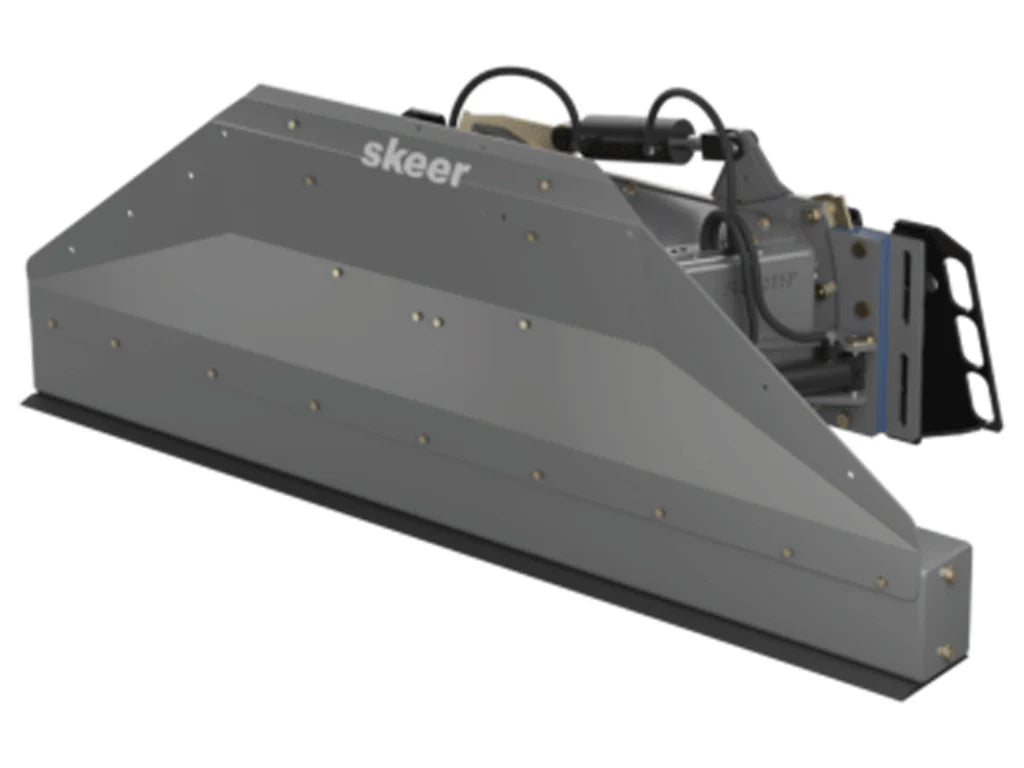 Skeer 4‑Way PRO Series Grader | 7′ & 8.4′ | 15–22 GPM | For Skid Steers