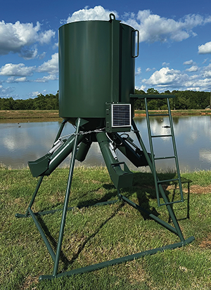 Outback Wildlife Feeders | Magnum Protein Feeder | Herd Management Feeder System | PFACS Technology | Controlled Feed Access | For Deer, Wildlife & Ranch Management