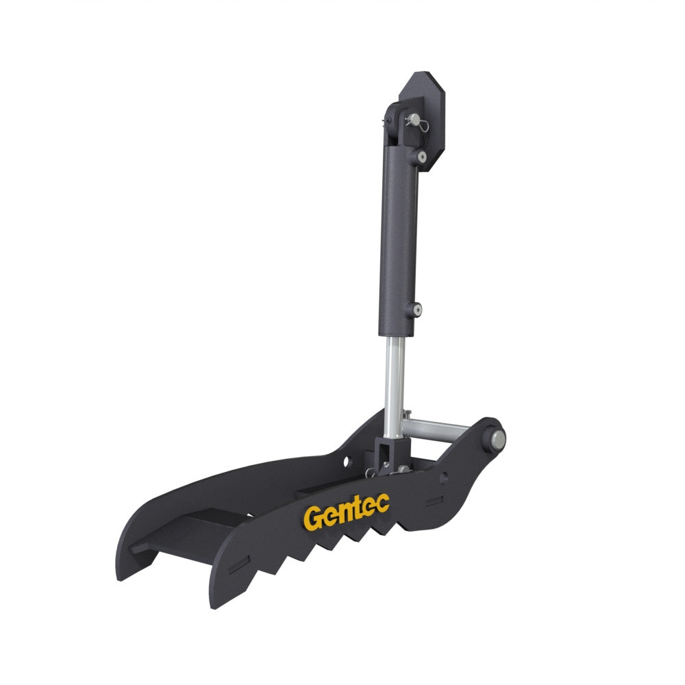 Gentec Equipment Hydraulic Pin-On Thumb | Model PT220 | Tine Thickness 1/2" | Machine Size 2-5 Tons | For Excavators