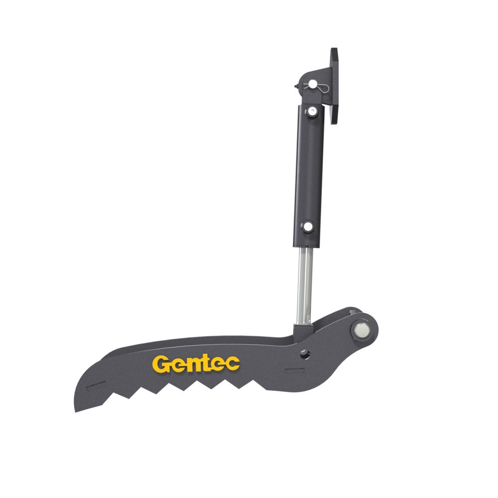Gentec Equipment Hydraulic Pin-On Thumb | Model PT220 | Tine Thickness 1/2" | Machine Size 2-5 Tons | For Excavators