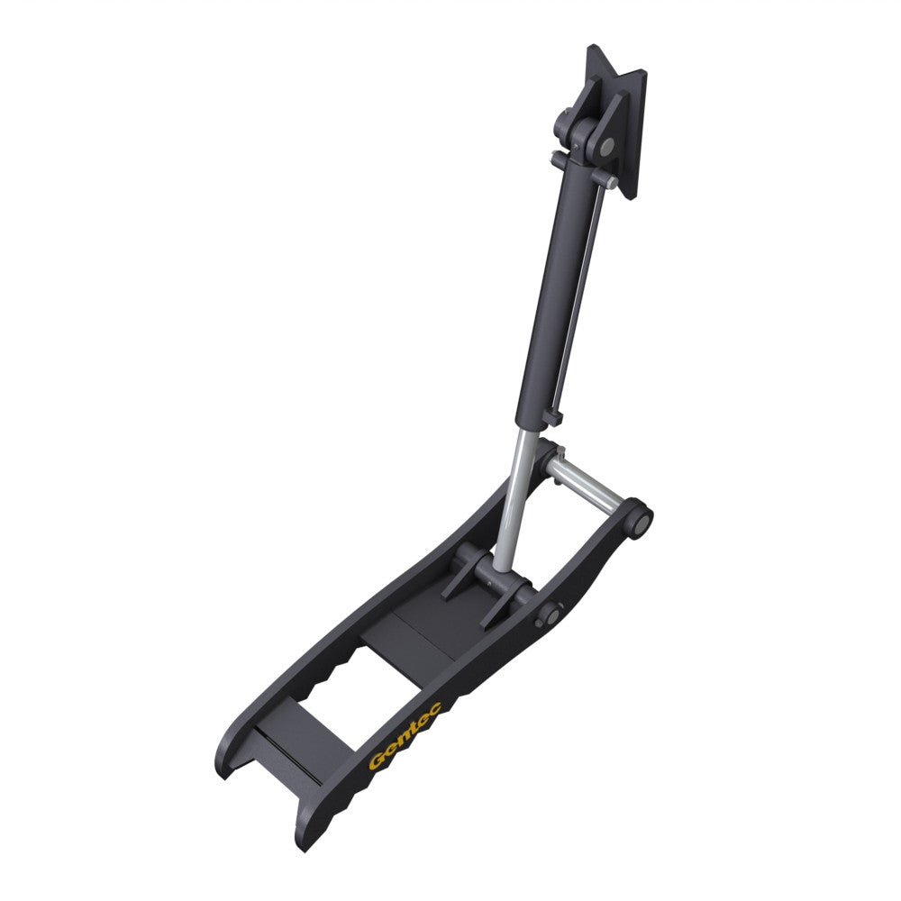 Gentec Equipment Hydraulic Pin-On Thumb | Model PT250 | Size 1.5" Thick Tines | Machine Size 20-27 Tons | For Excavators