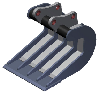 TAG Pavement Removal Claw | 24"–36" Width | Machine Size 5–8 Ton | For Excavators