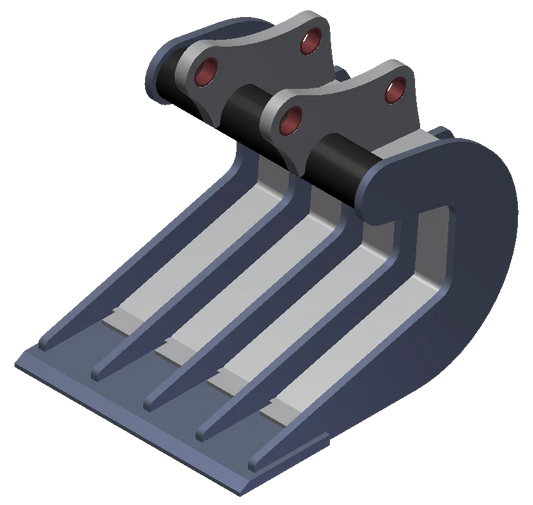 TAG Pavement Removal Claw | 24"–36" Width | Claw Weight 340–720 lbs | Machine Size 5–8 Ton (10,000–16,000 lbs Machines) | For Excavators