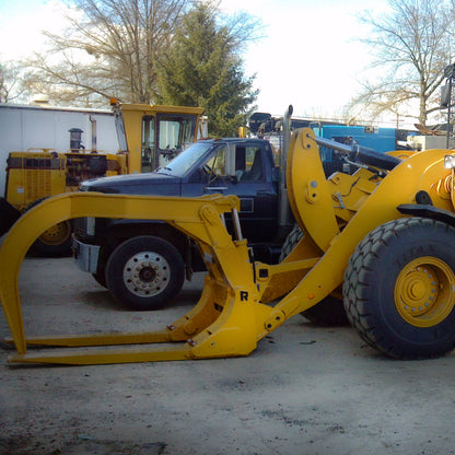 Rockland Dual & Wide Clamp Peeler Grapple | Width 50" & 52" inches | Tine Length 60" & 72" inches | For Loader