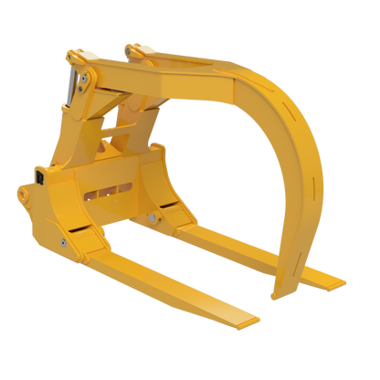 Rockland Dual & Wide Clamp Peeler Grapple | Width 50" & 52" inches | Tine Length 60" & 72" inches | For Loader