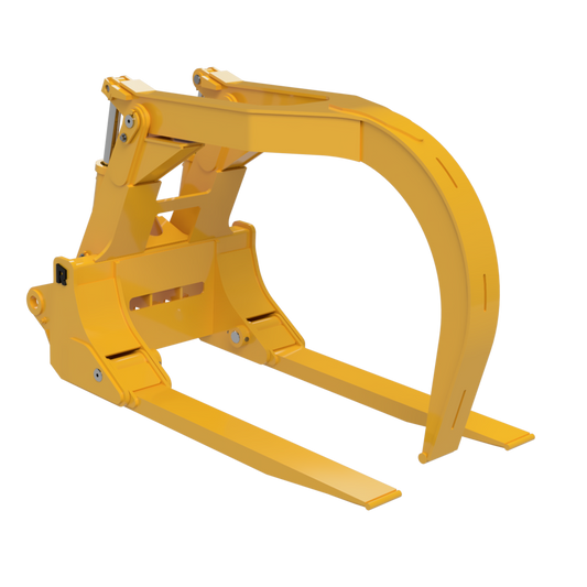 ROCKLAND HEAVY DUTY PEELER GRAPPLE WITH CLAMP FOR LOADERS