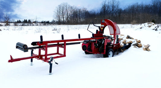 Blacks Creek Firewood Processor | Model 2000B-XL | 17 Gallon Hydraulic Reservoir | 22 Horsepower Honda Engine