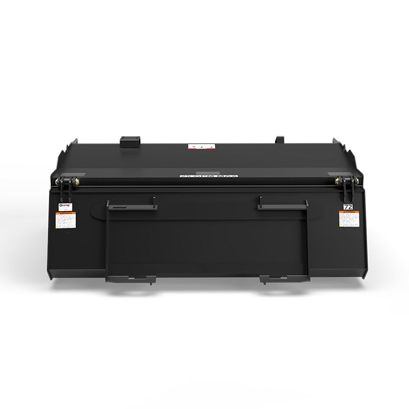 Virnig Pick-Up Broom | Models PUB60, PUB72 & PUB84 | Widths 60" To 84" | Hydraulic Flow 15 To 25 GPM | For Skid Steer