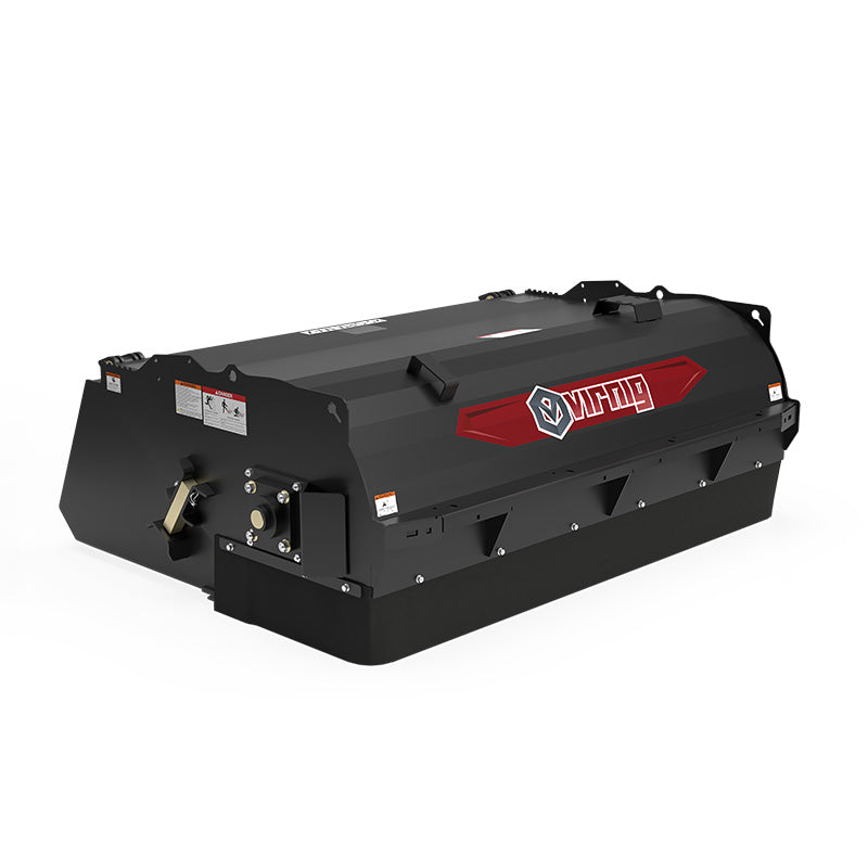 Virnig Pick-Up Broom | Models PUB60, PUB72 & PUB84 | Widths 60" To 84" | Hydraulic Flow 15 To 25 GPM | For Skid Steer