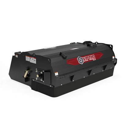 Virnig Pick-Up Broom | Models PUB60, PUB72 & PUB84 | Widths 60" To 84" | Hydraulic Flow 15 To 25 GPM | For Skid Steer