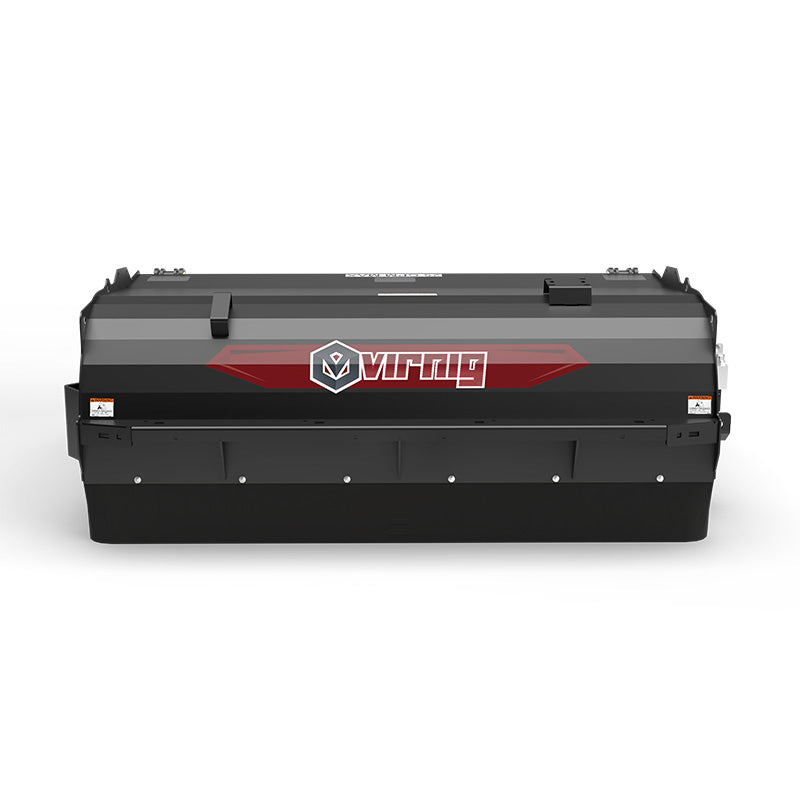 Virnig Pick-Up Broom | Models PUB60, PUB72 & PUB84 | Widths 60" To 84" | Hydraulic Flow 15 To 25 GPM | For Skid Steer