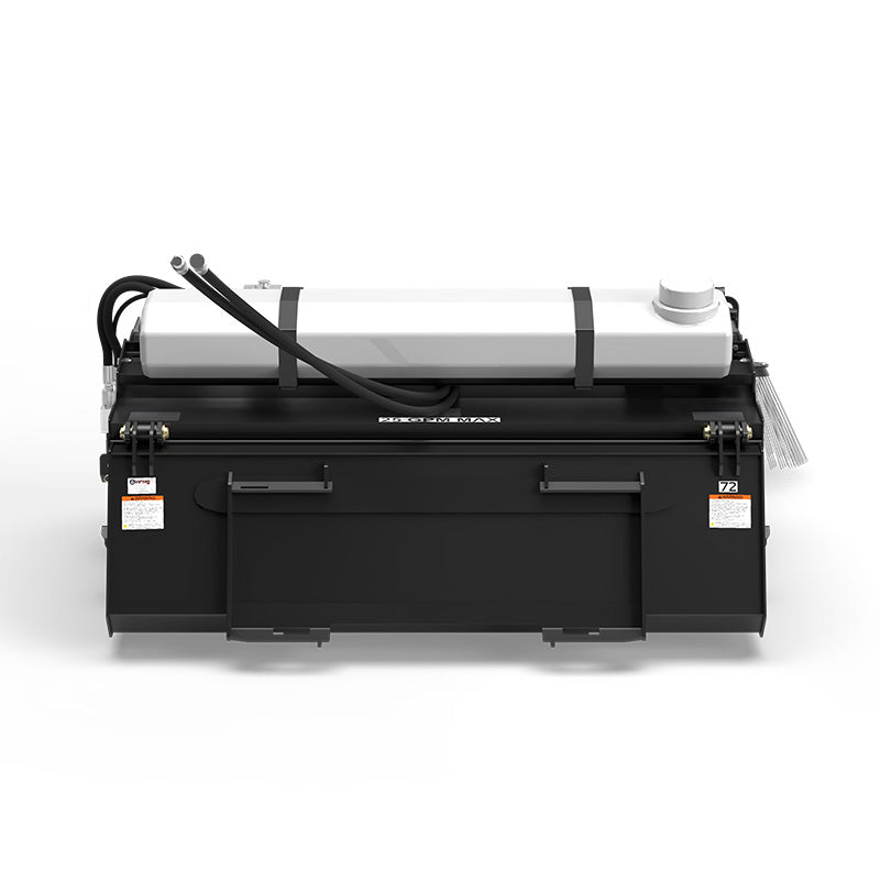 Virnig Pick-Up Broom | Models PUB60, PUB72 & PUB84 | Widths 60" To 84" | Hydraulic Flow 15 To 25 GPM | For Skid Steer