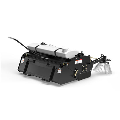 Virnig Pick-Up Broom | Models PUB60, PUB72 & PUB84 | Widths 60" To 84" | Hydraulic Flow 15 To 25 GPM | For Skid Steer