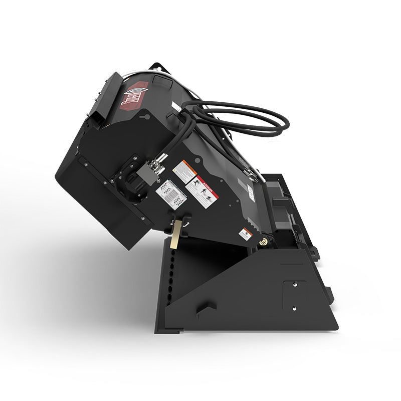 Virnig Pick-Up Broom with Internal Water Tank | Models PBWI72 & PBWI84 | Widths 72" & 84" | Hydraulic Flow 15 To 25 GPM | For Skid Steer