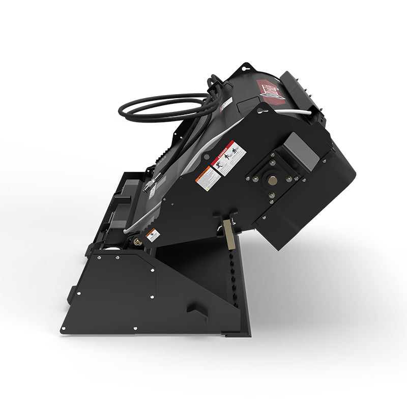 Virnig Pick-Up Broom with Internal Water Tank | Models PBWI72 & PBWI84 | Widths 72" & 84" | Hydraulic Flow 15 To 25 GPM | For Skid Steer