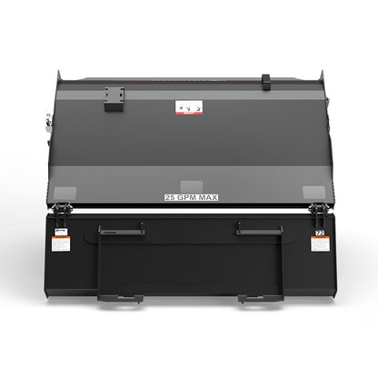 Virnig Pick-Up Broom | Models PUB60, PUB72 & PUB84 | Widths 60" To 84" | Hydraulic Flow 15 To 25 GPM | For Skid Steer