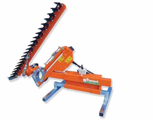 Rinieri Hedge Trimmer BRE 120-150-200 | 47"-59"-79" Cutting Bar | Bush Cutter Machine for Loader