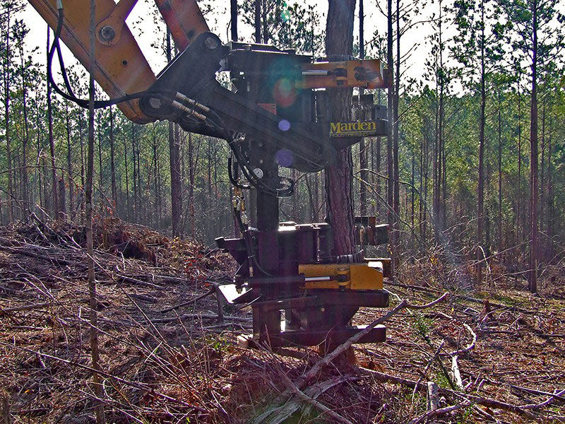 Marden Industries Pruner | Model SL305 | Cutting Reach 40" | Self‑Contained Hydraulics | 2800 lbs | 12–18 Ton | For Excavators
